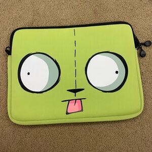 Green invader zim GIR Laptop Sleeve